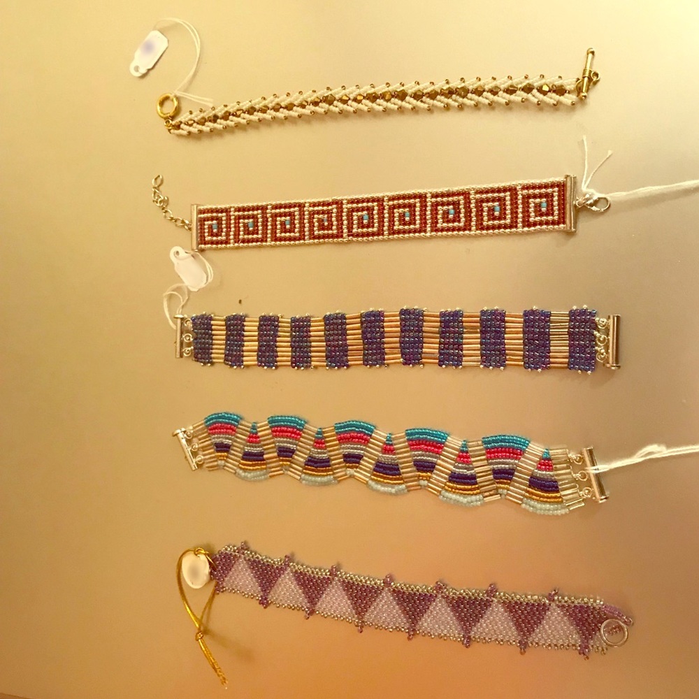 Handmade Jewelry Bracelet. each piece $80 OBO